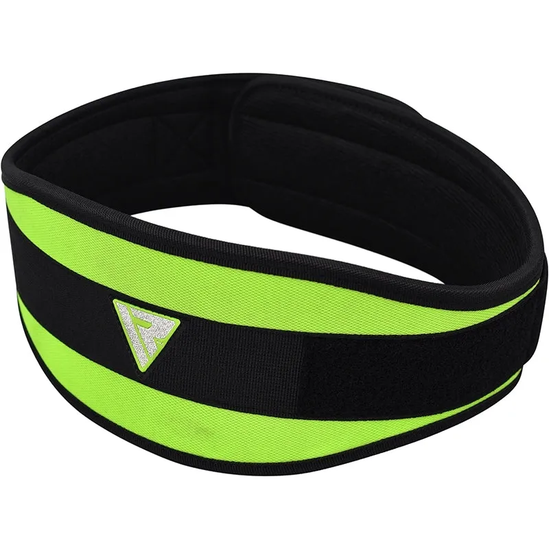 RDX 6 Pollici Cintura Palestra Neoprene Verde