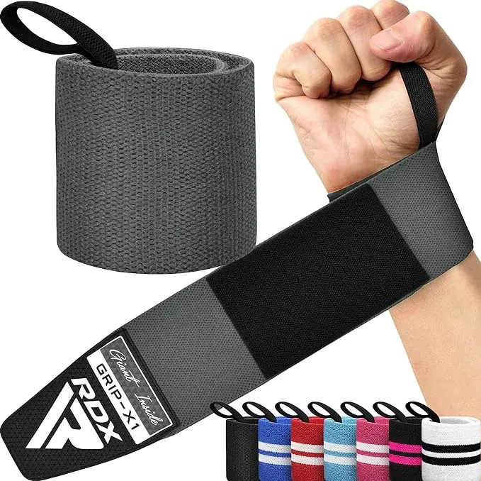 RDX W3 Polsiere Palestra Coppia Powerlifting Elastico