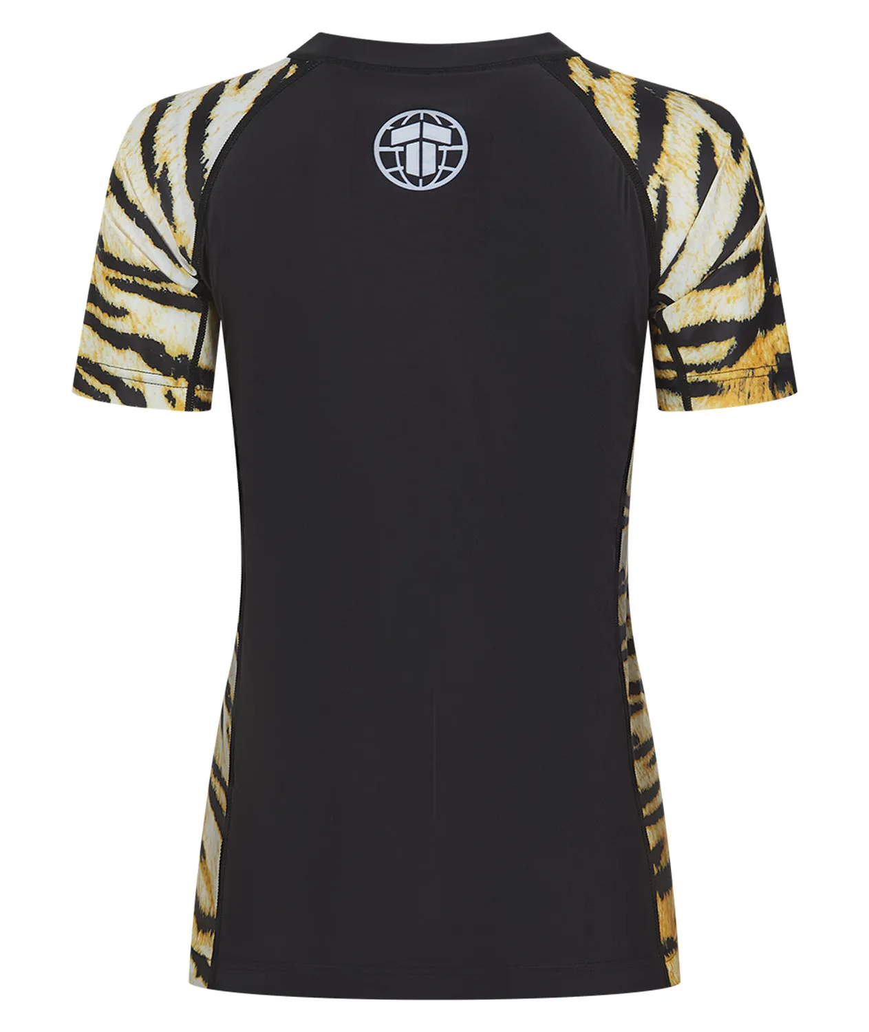 Tatami Recharged Tiger rash guard donna gialla manica corta
