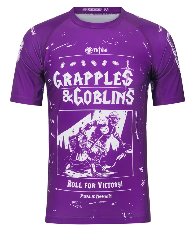 Tatami Fightwear Grapples Goblins rash guard uomo traspirante