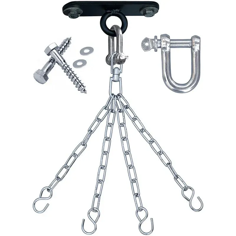 RDX PC Catena Sacco da Boxe 4 Ganci 100kg Acciaio