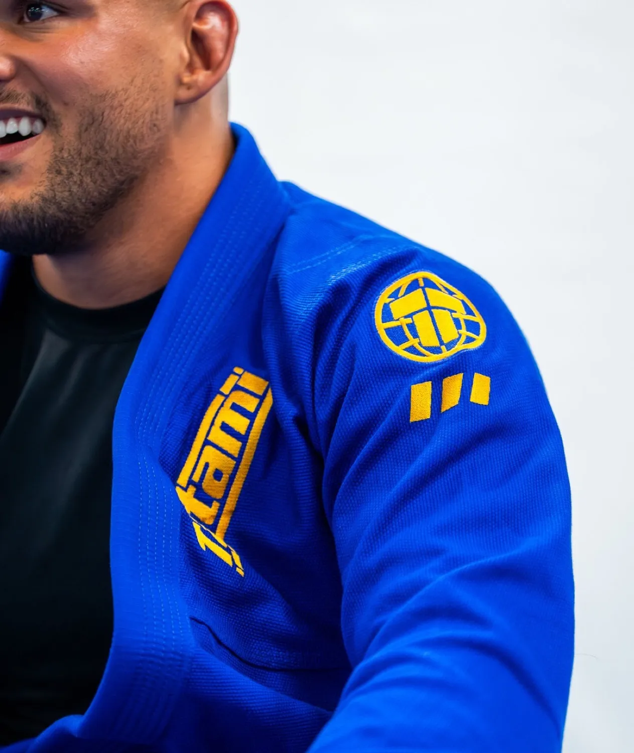 Tatami Pro Series Kimono BJJ Blu Oro A3 Leggero