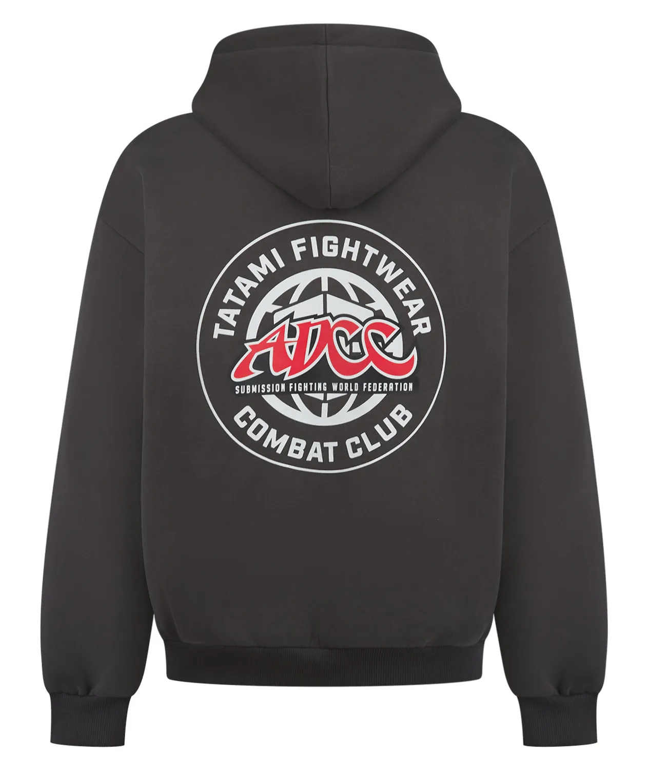 Tatami ADCC Combat Club Felpa Oversize Grigia Pesante