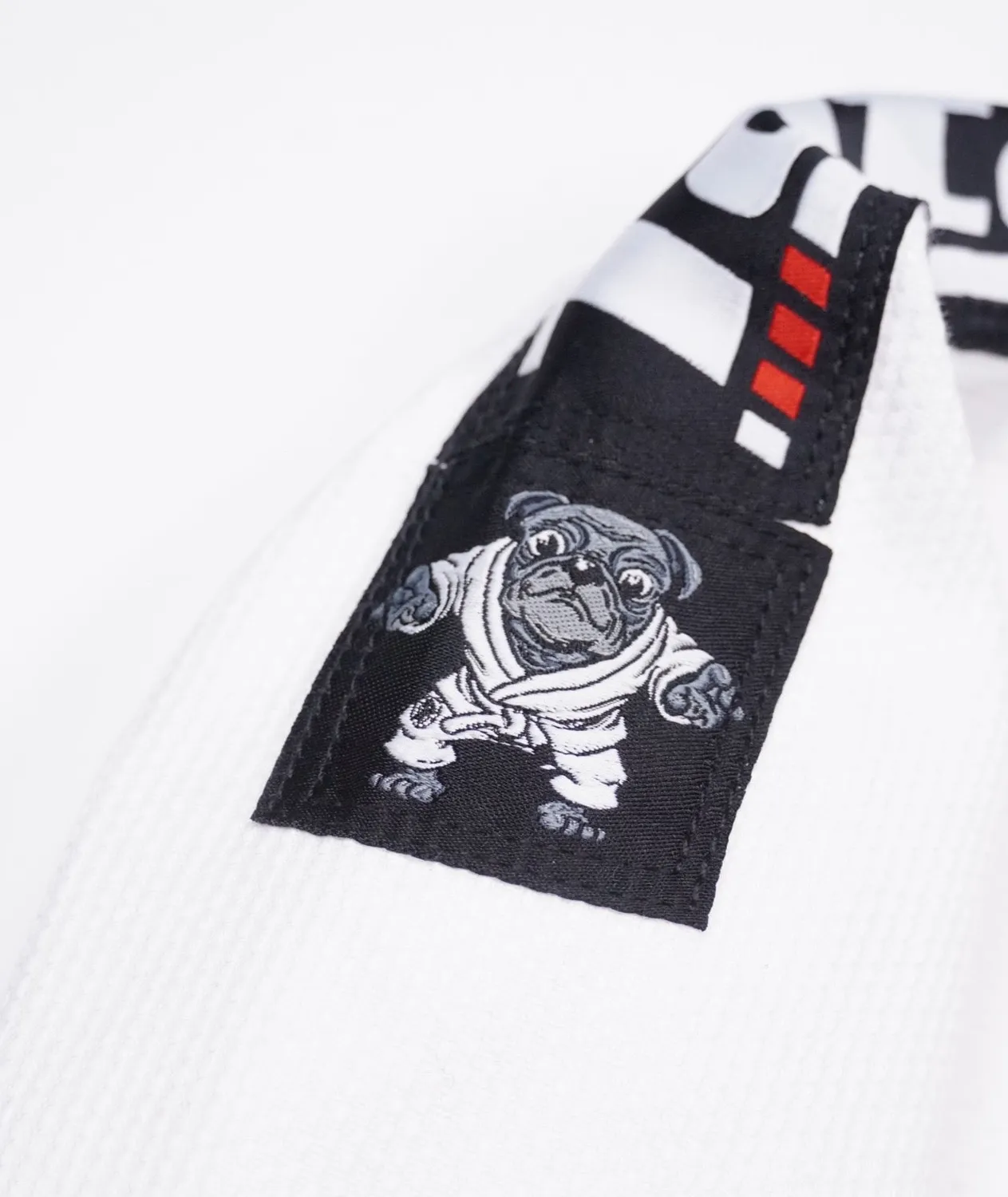 Tatami Mini Grapplers kimono BJJ bambino bianco cintura inclusa