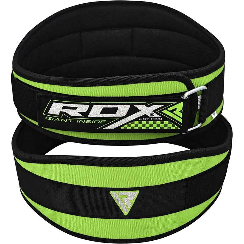 RDX 6 Pollici Cintura Palestra Neoprene Verde
