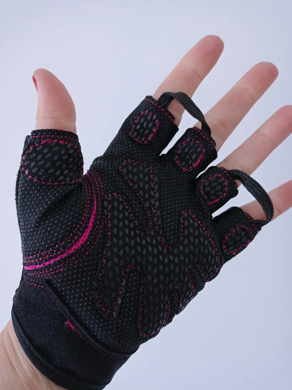 Farabi F-41 guanti fitness pesi pelle M