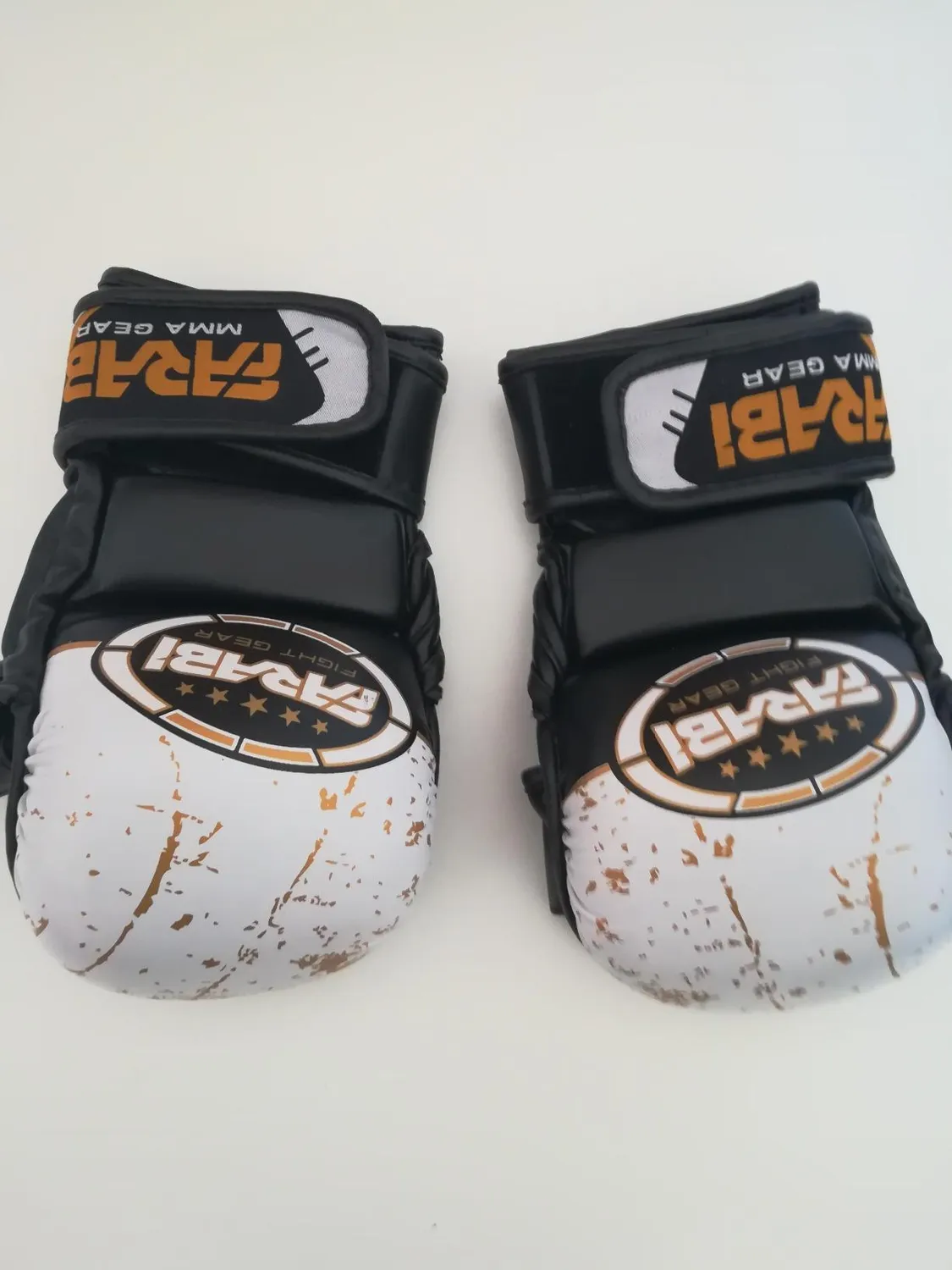 Farabi guanti MMA palmo aperto guantini L/XL sparring