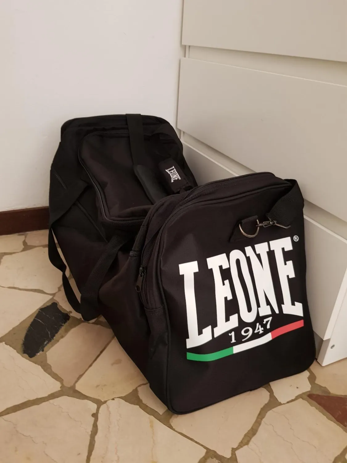 Leone1947 AC909 borsone sportivo blu 80 litri