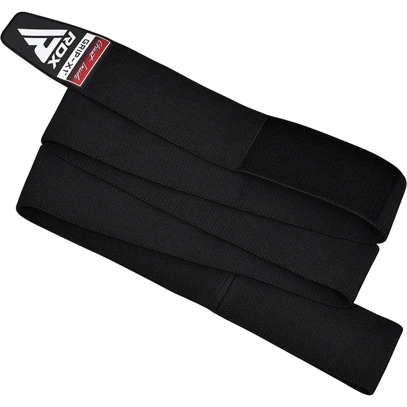 RDX K1 Ginocchiera Elastica Nera Compressione Powerlifting