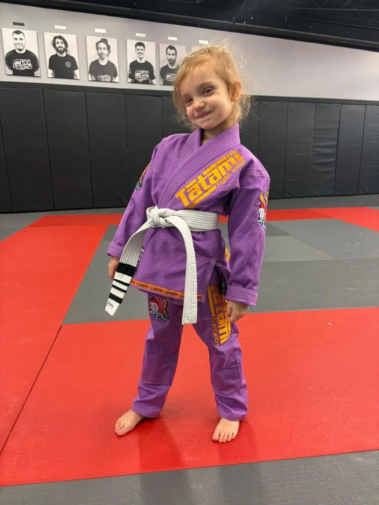Tatami Meerkatsu Animal kimono BJJ bimbo viola farfalla cintura inclusa