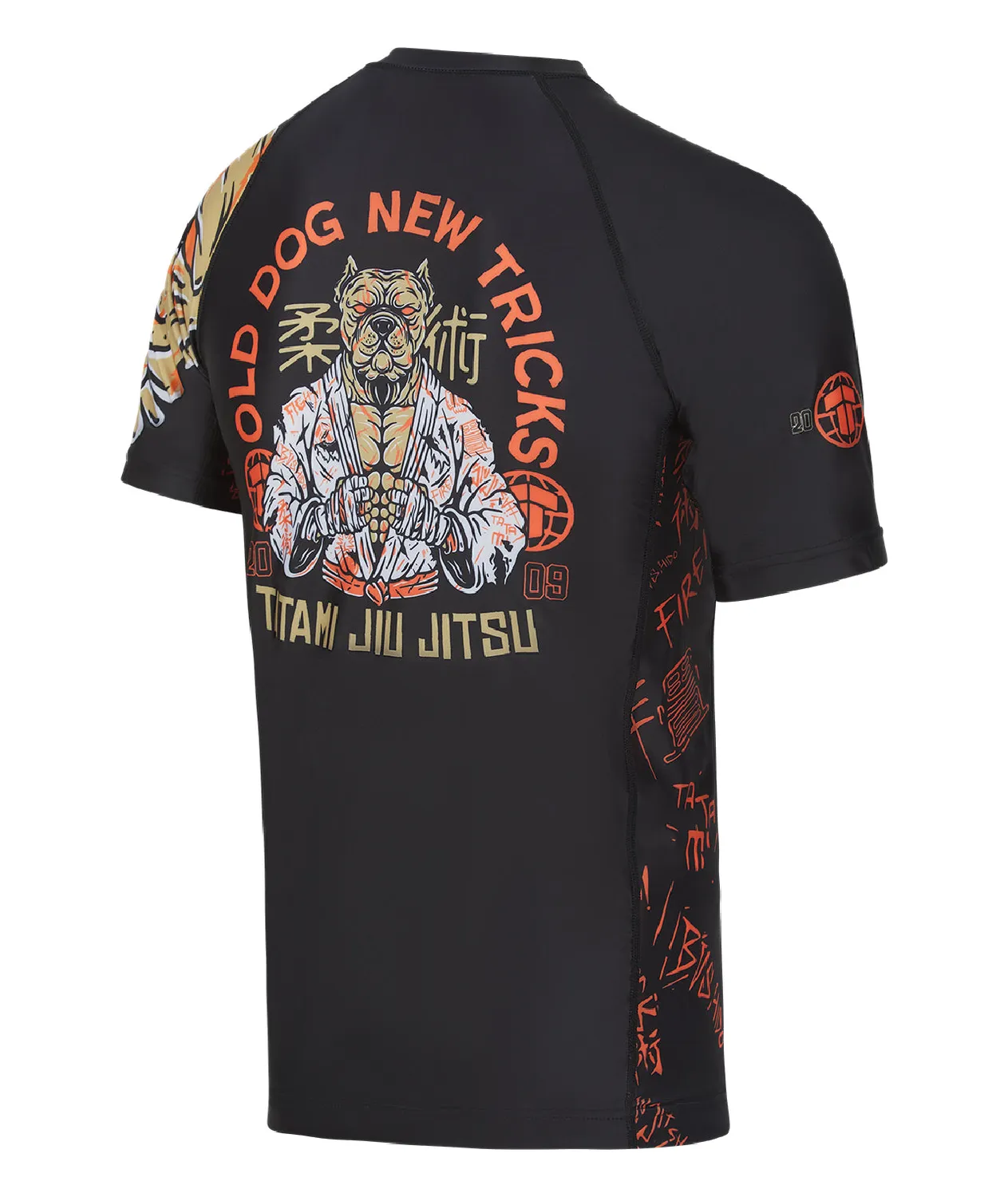 Tatami Old Dog rash guard uomo maniche corte