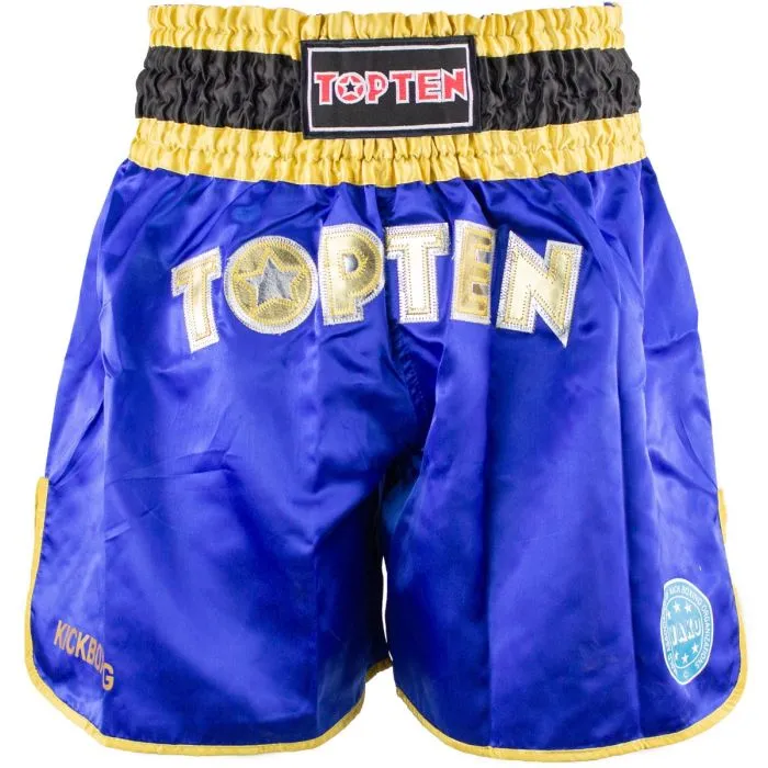 TOP TEN WAKO pantaloncini kickboxing poliestere
