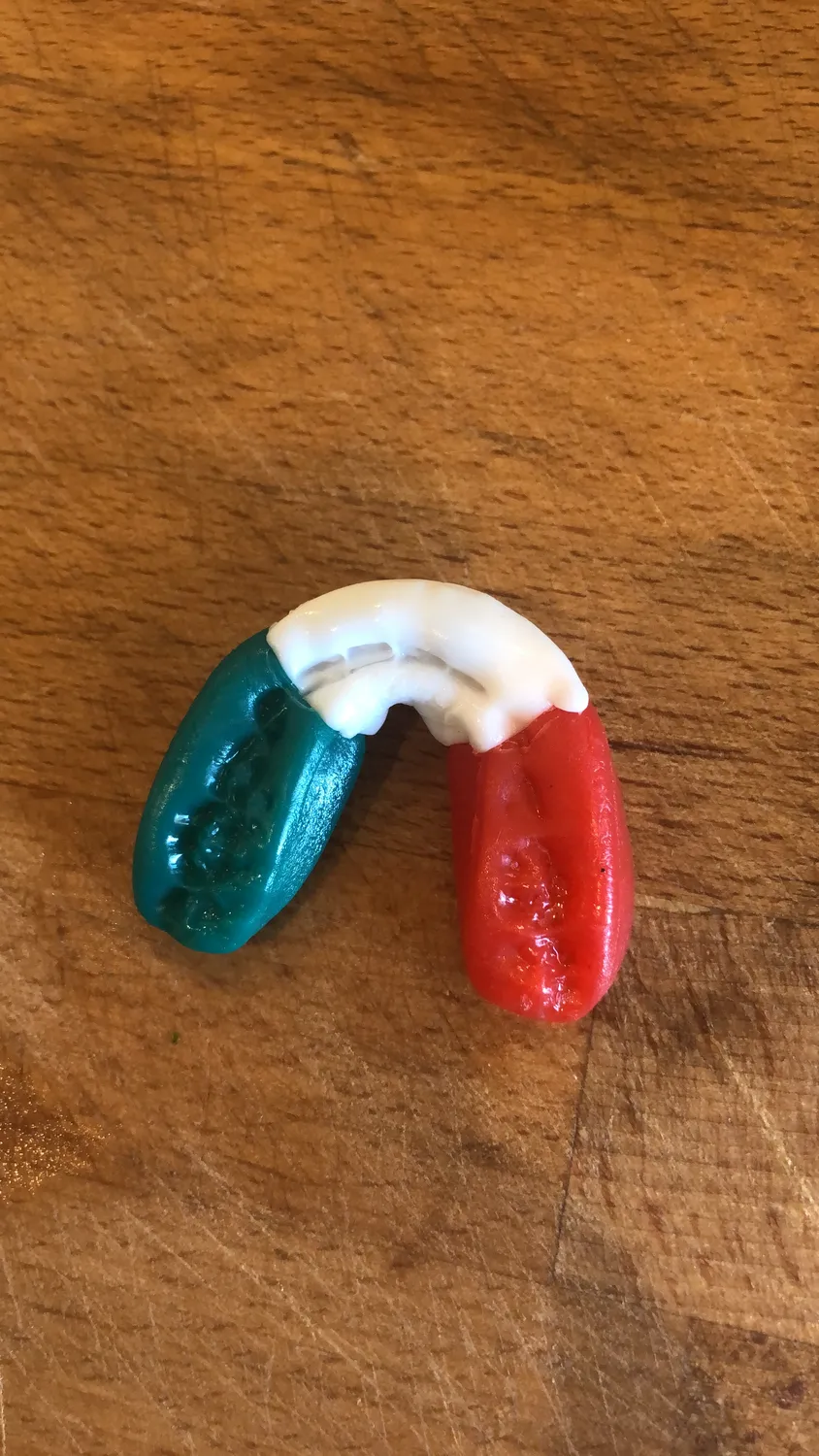 Leone 1947 Titan Junior paradenti bambino tricolore