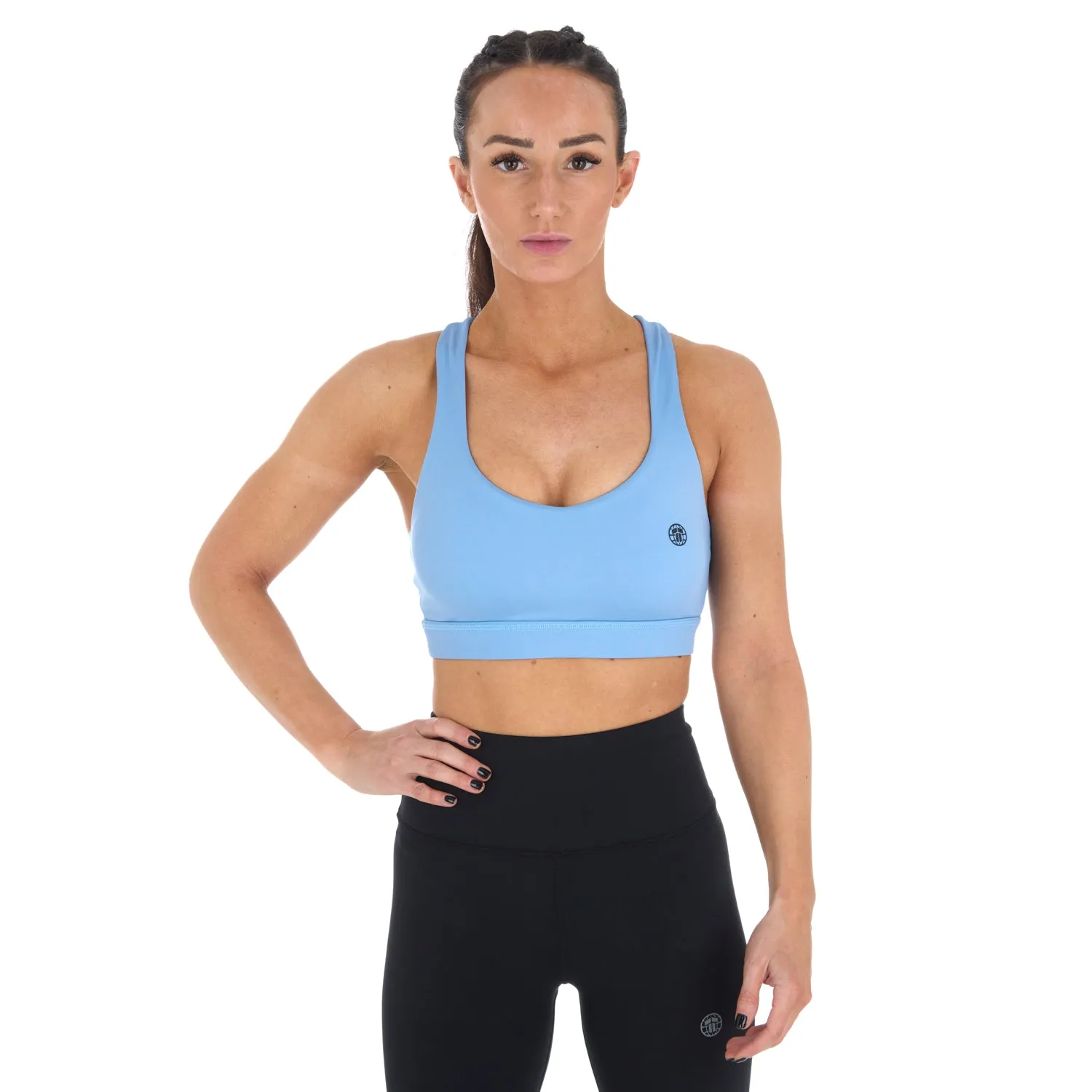 Tatami Fusion reggiseno sportivo blu sostegno medio