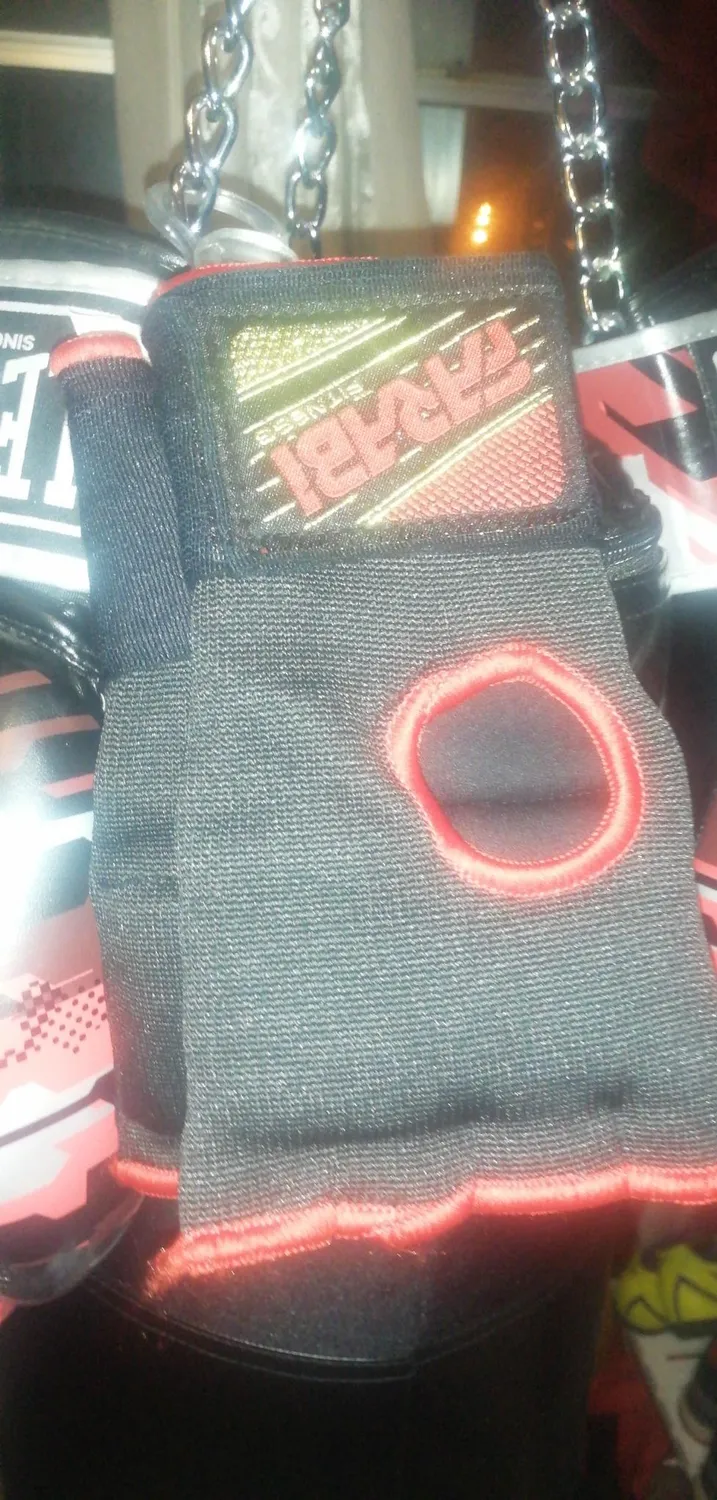 Farabi Sottoguanti Boxe Gel Nero Protezione Polso