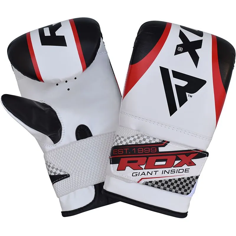 RDX 1R guanti sacco boxe rossi Maya Hide