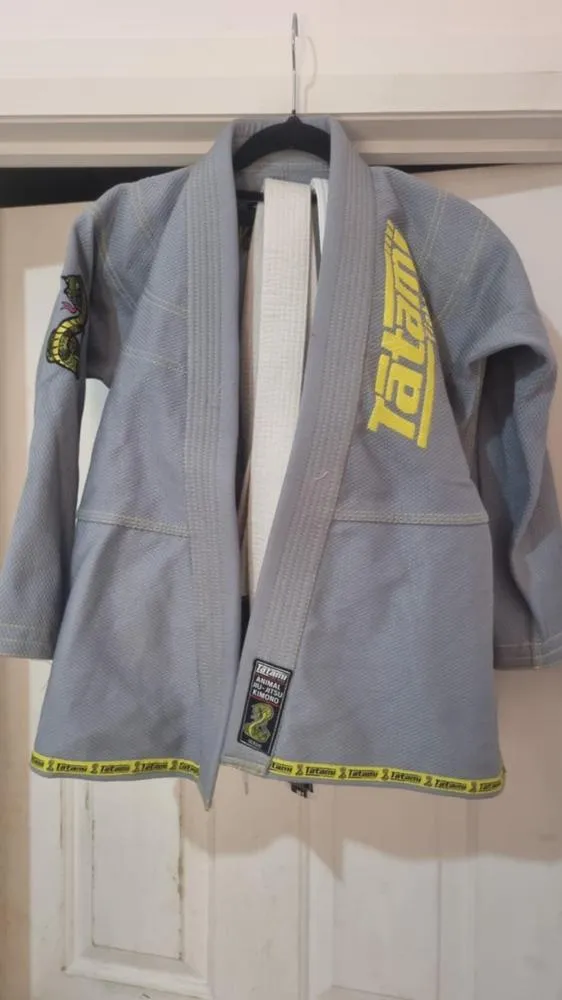 Tatami Meerkatsu Animal kimono BJJ bimbo viola farfalla cintura inclusa