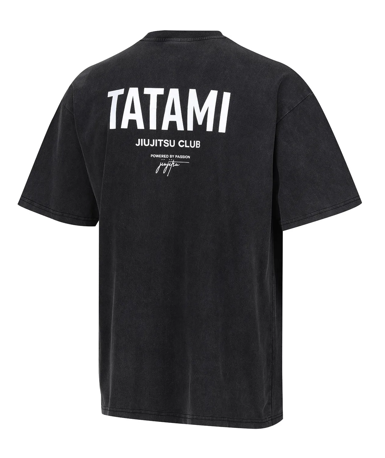 Tatami JJ Club T-Shirt Oversized Grigia Stonewashed