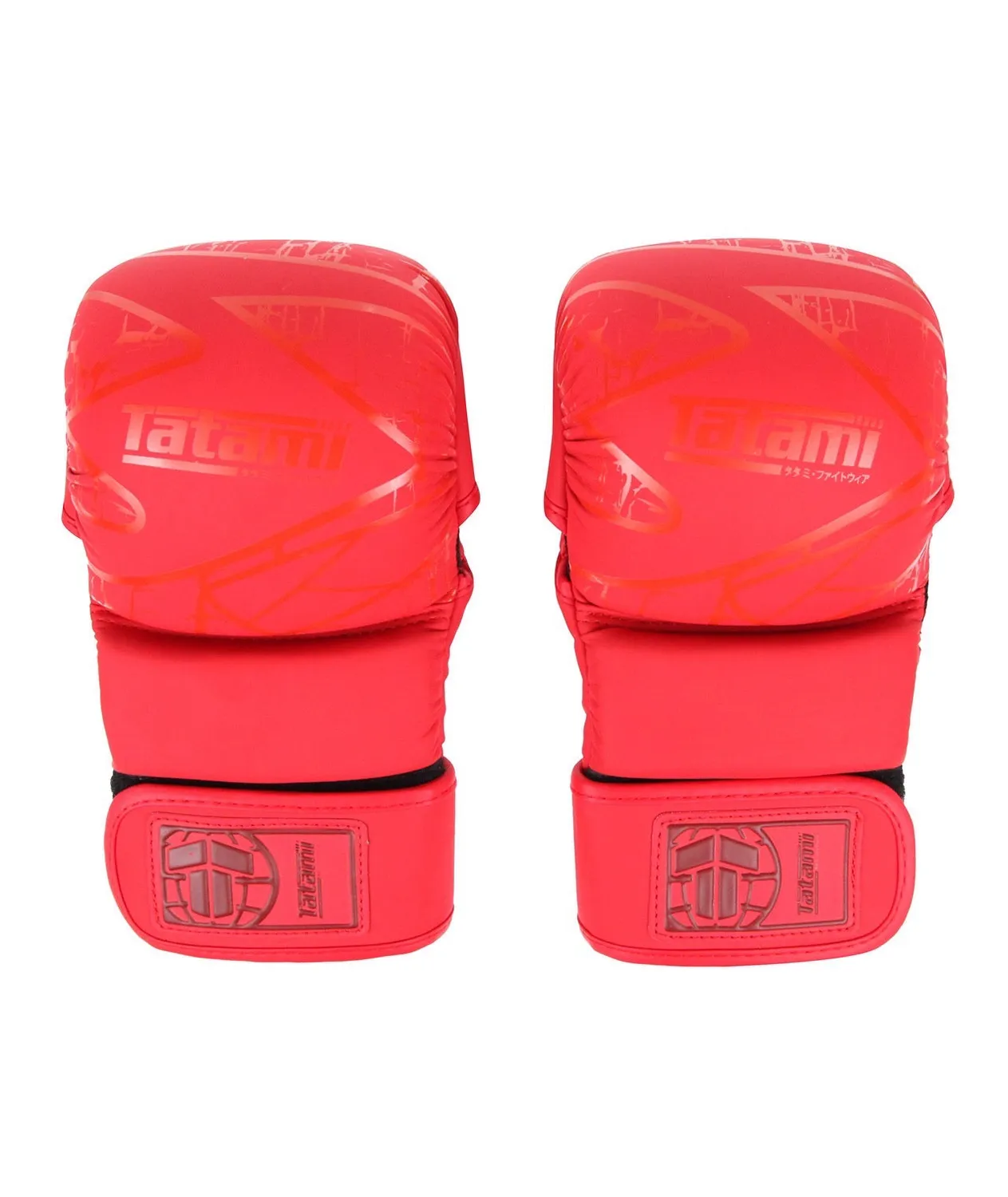 Tatami Fightwear Obsidian 6oz guanti MMA rossi L/XL sparring