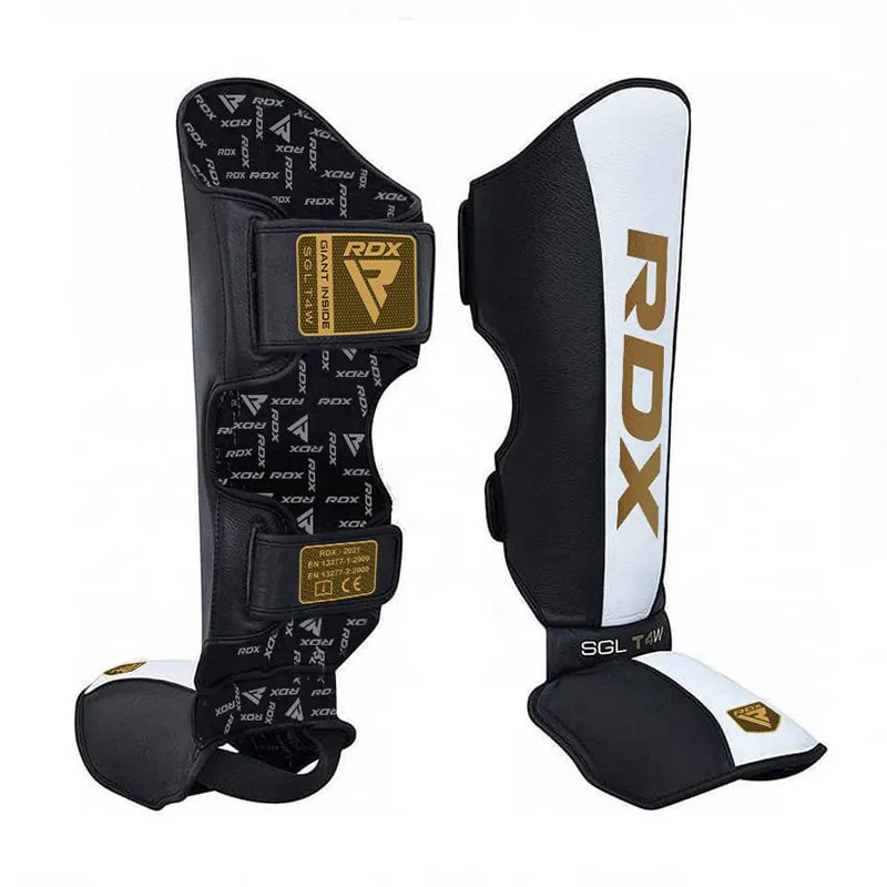 RDX T4 Parastinchi Muay Thai Pelle con Collo Piede