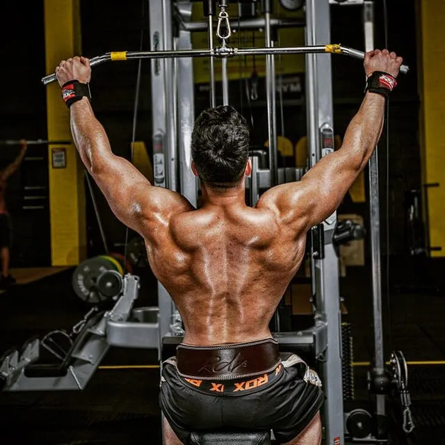 RDX 4 Inch Cintura Palestra Pelle Powerlifting