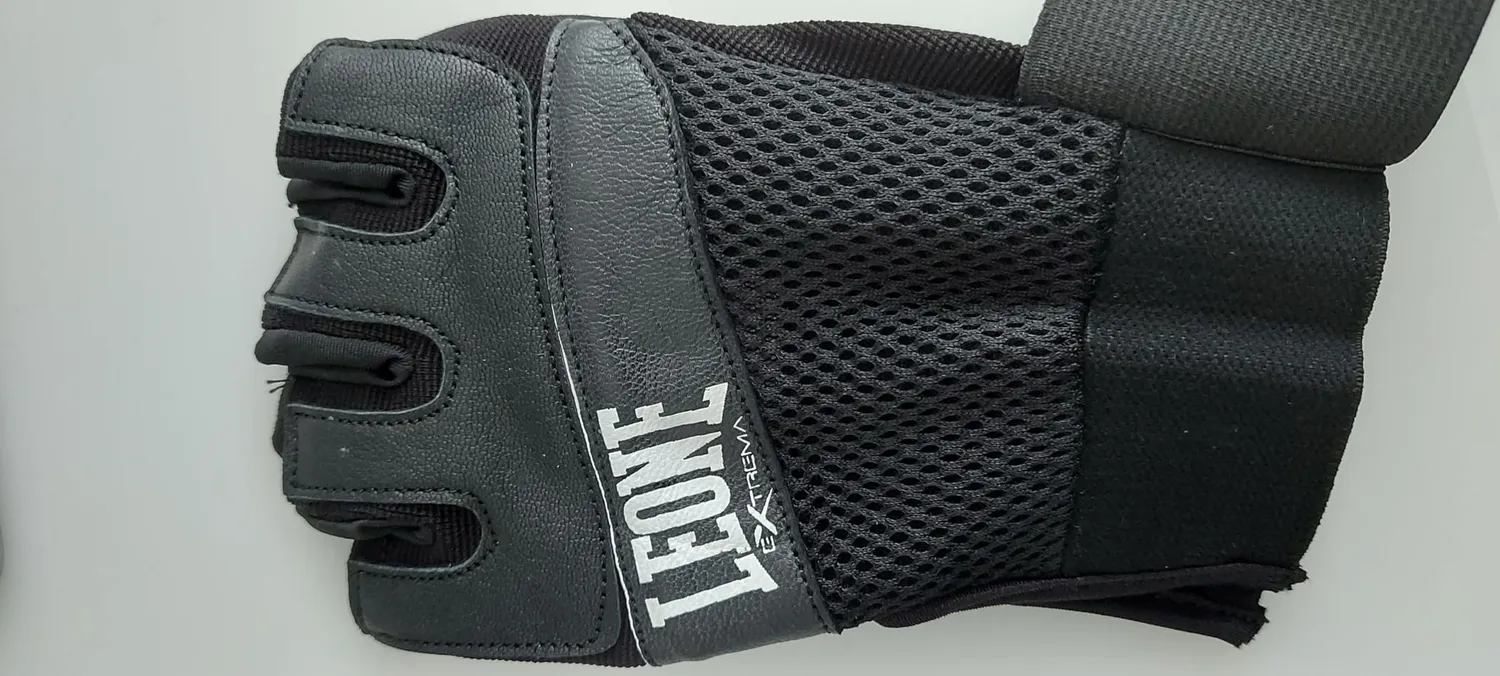 Leone1947 Extrema GK201 guanti fitness palestra S/M pelle