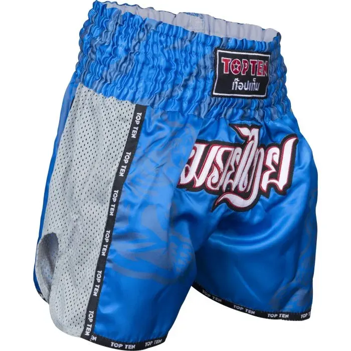 TOP TEN IFMA Patchara pantaloncini muay thai poliestere