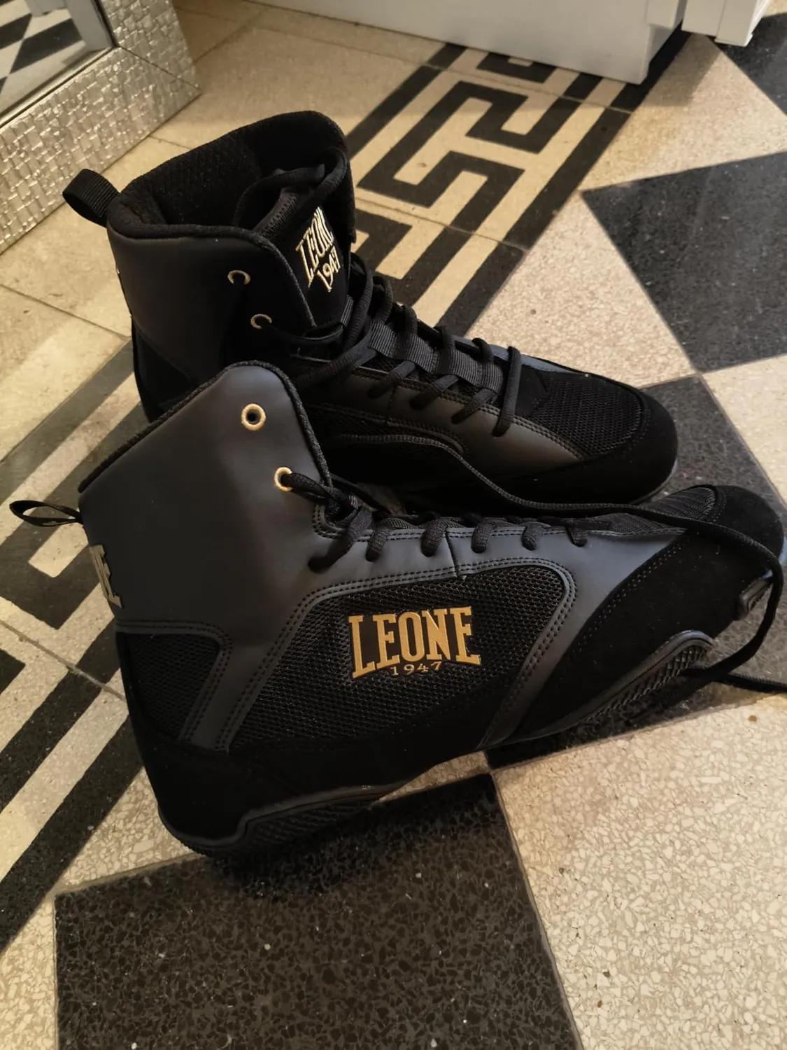 Leone1947 Premium stivaletti boxe leggeri suola avvolgente