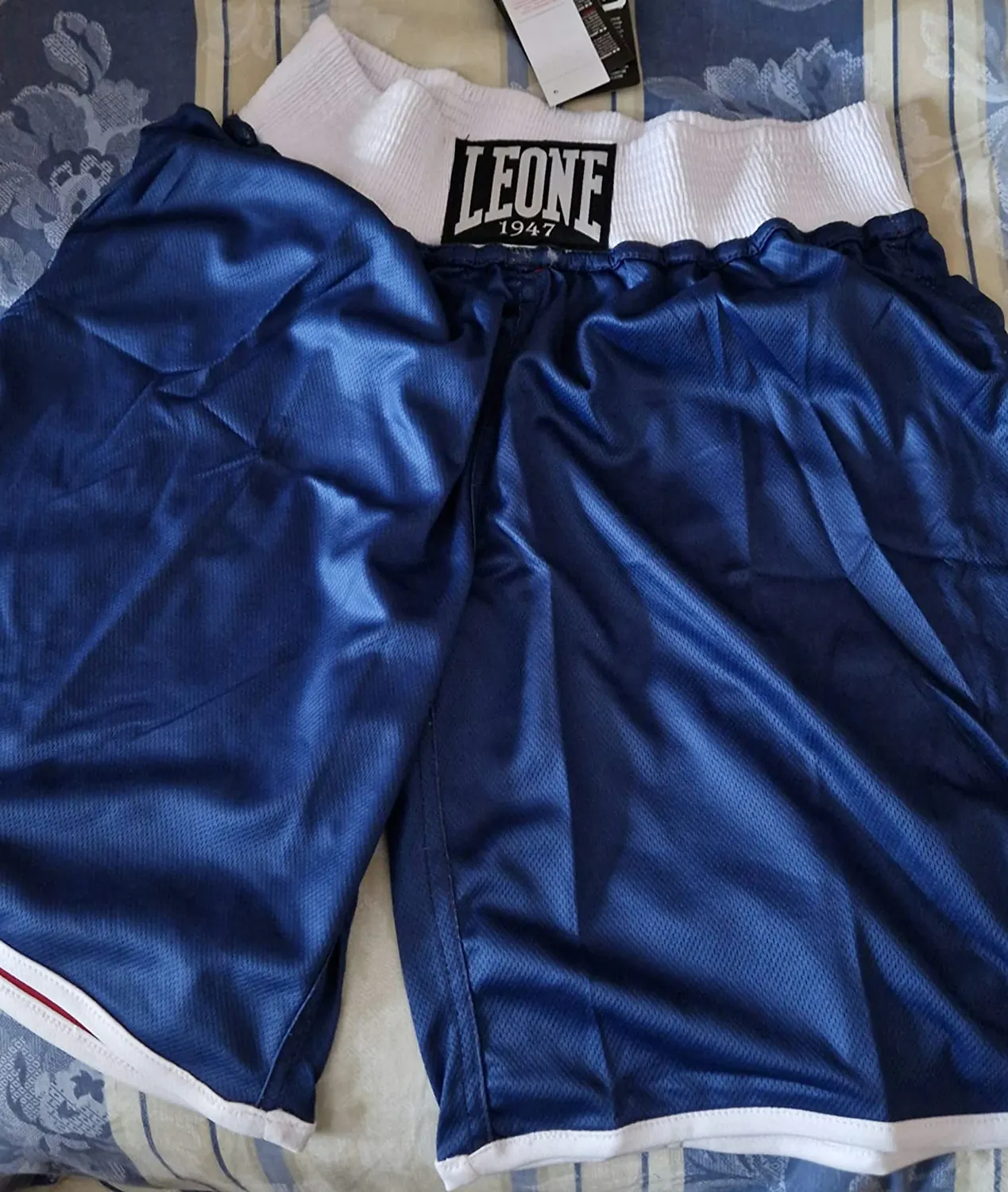 Leone1947 Double AB215 pantaloncini boxe double-face