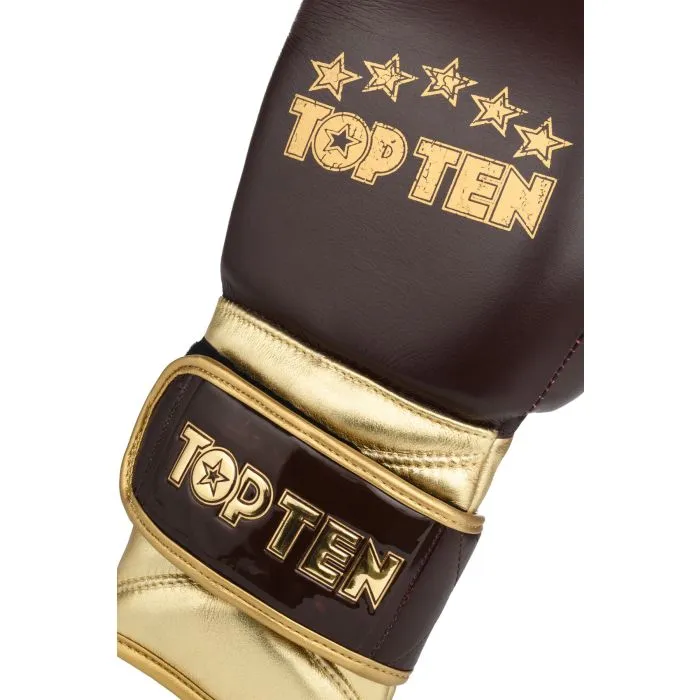 TOP TEN Prestige guanti boxe pelle vera