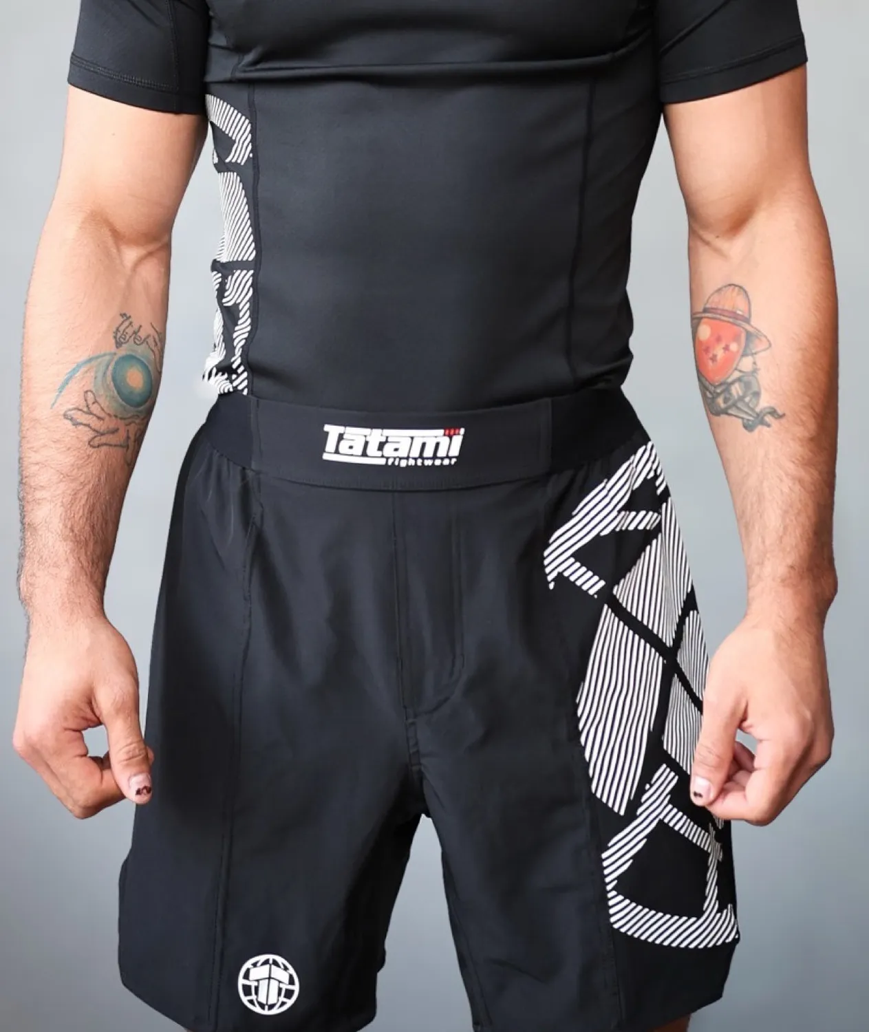 Tatami Eclipse Shorts Grappling Uomo Neri Leggeri