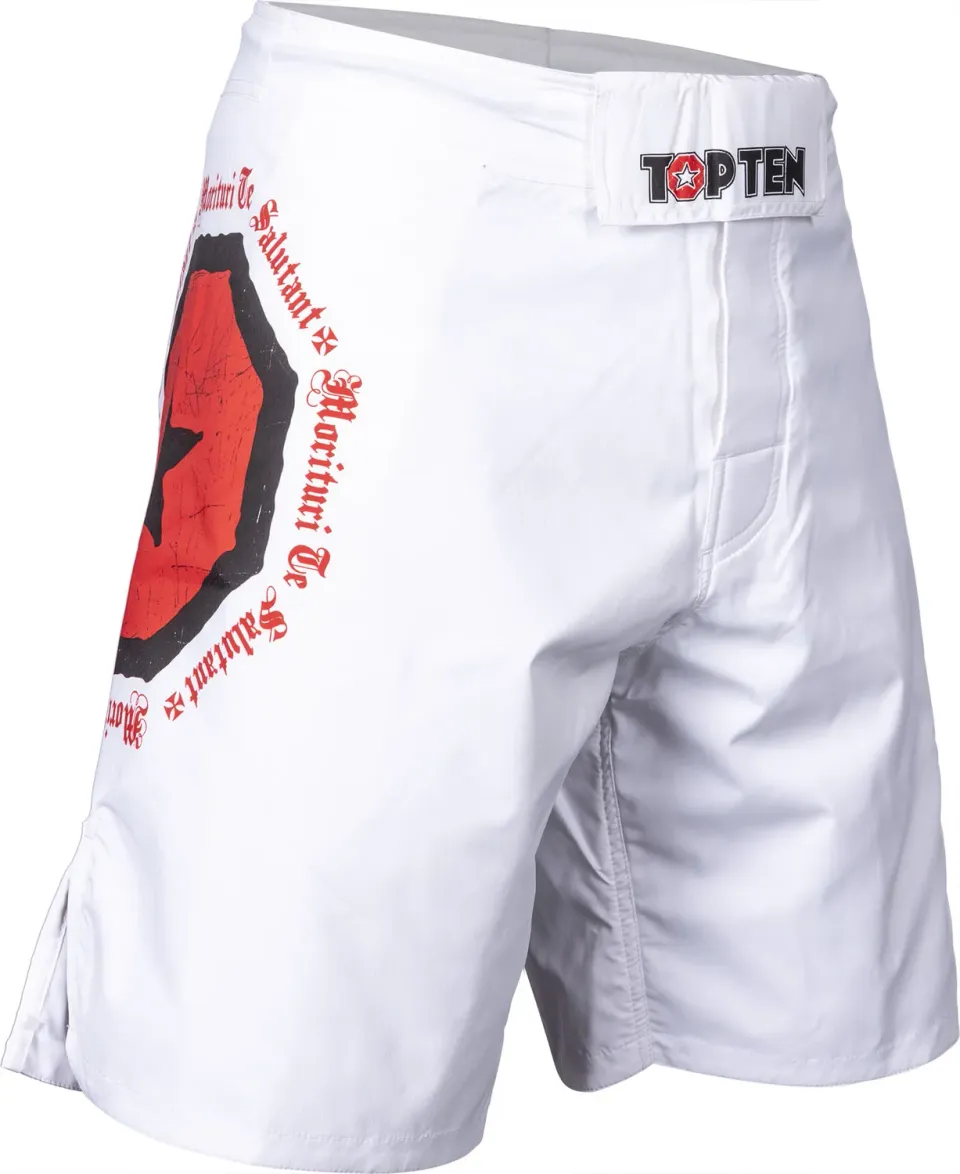 TOP TEN Morituri Te Salutant Shorts MMA Elasticizzati