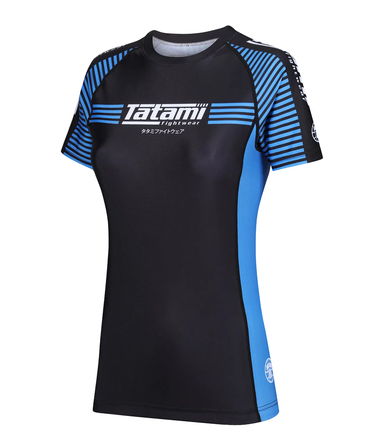 Tatami Fightwear Ranked rash guard donna blu manica corta
