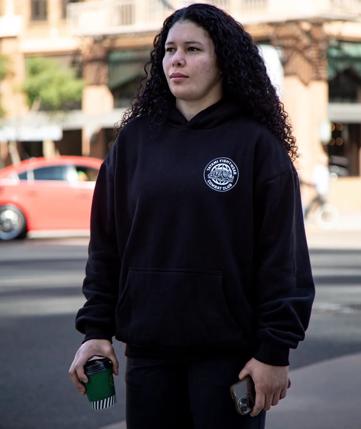 Tatami x ADCC Combat Club felpa oversize nera