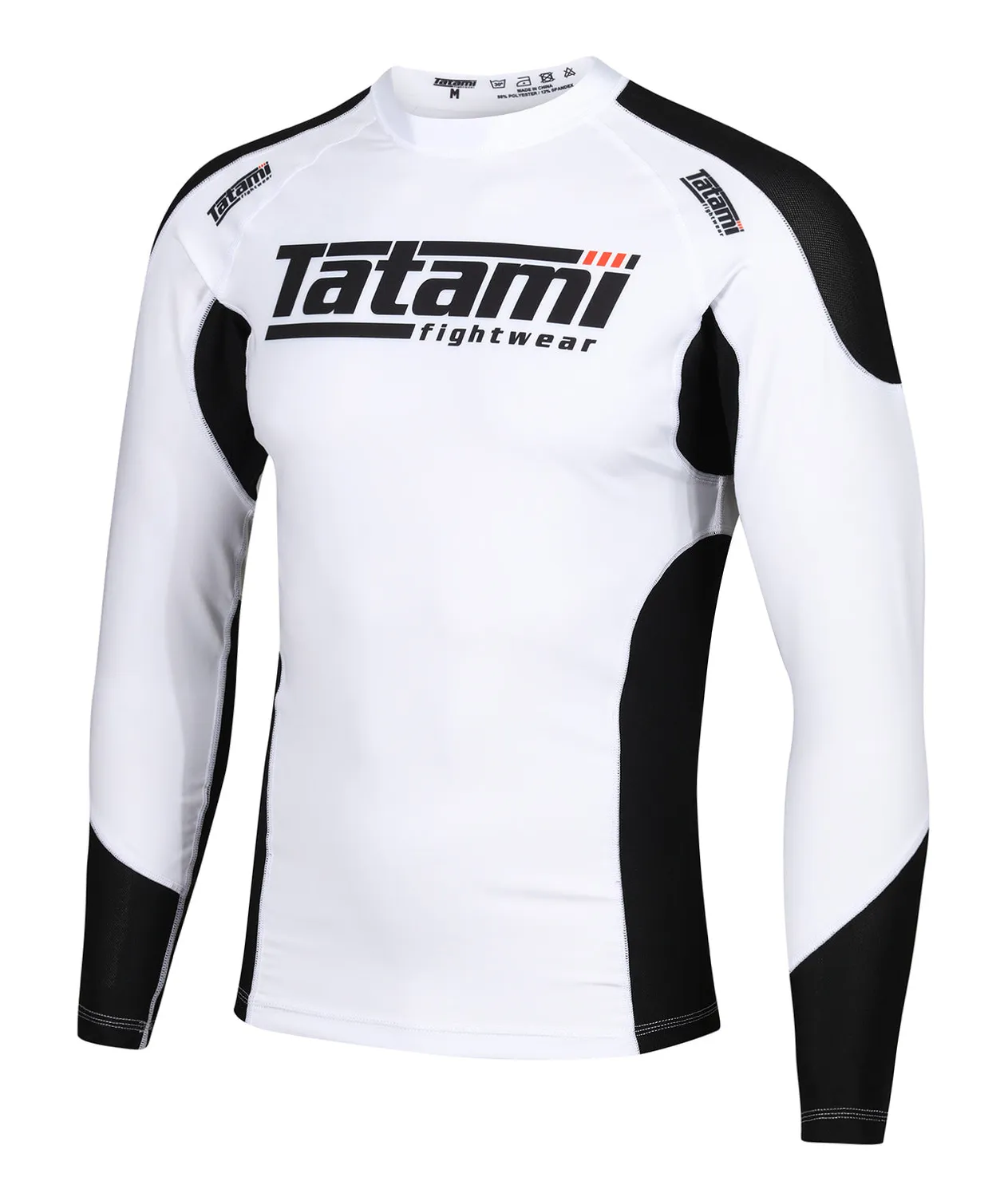 Tatami Technical Rash Guard Maniche Lunghe Bianca Traspirante