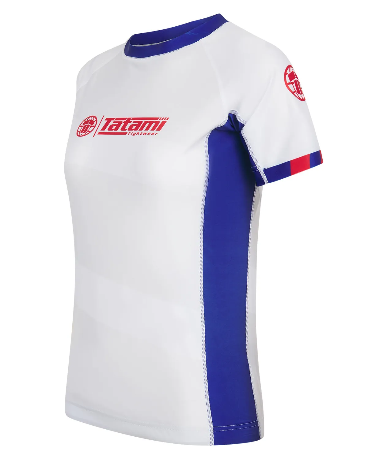Tatami Nomad Rash Guard Donna Bianca Navy Manica Lunga