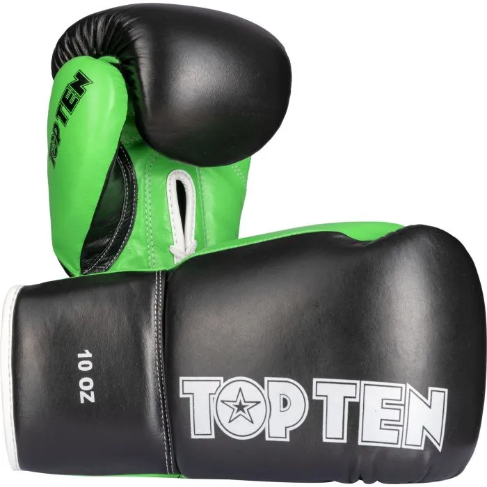 TOP TEN Profi guanti boxe in pelle vera