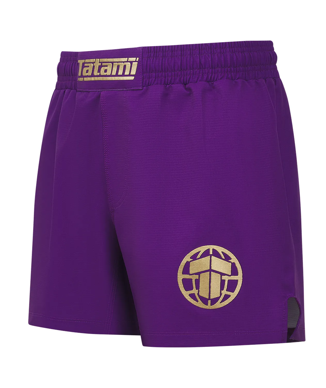 Tatami Pro V2 pantaloncini grappling viola 3D