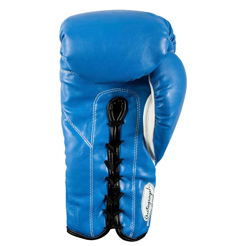 Cleto Reyes Autografo guanto boxe rosso vinilpelle