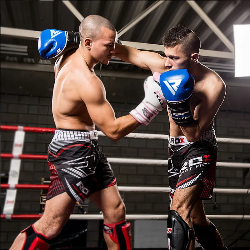RDX T9 Ace guanti boxe pelle vera protezione polso
