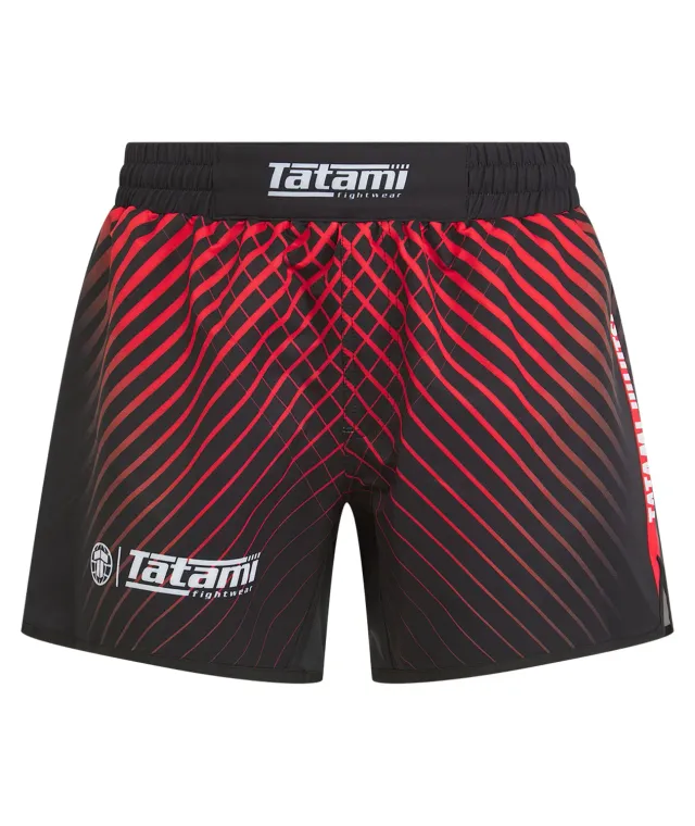 Tatami Vortex High Cut shorts grappling rossi leggeri