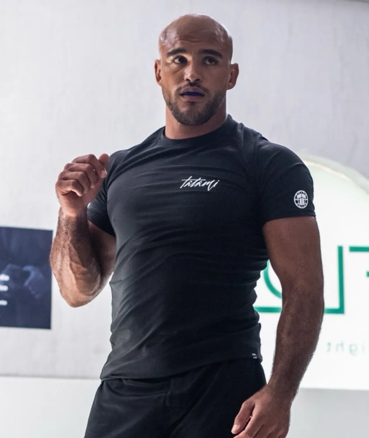 Tatami Rupture rash guard maniche corte nera