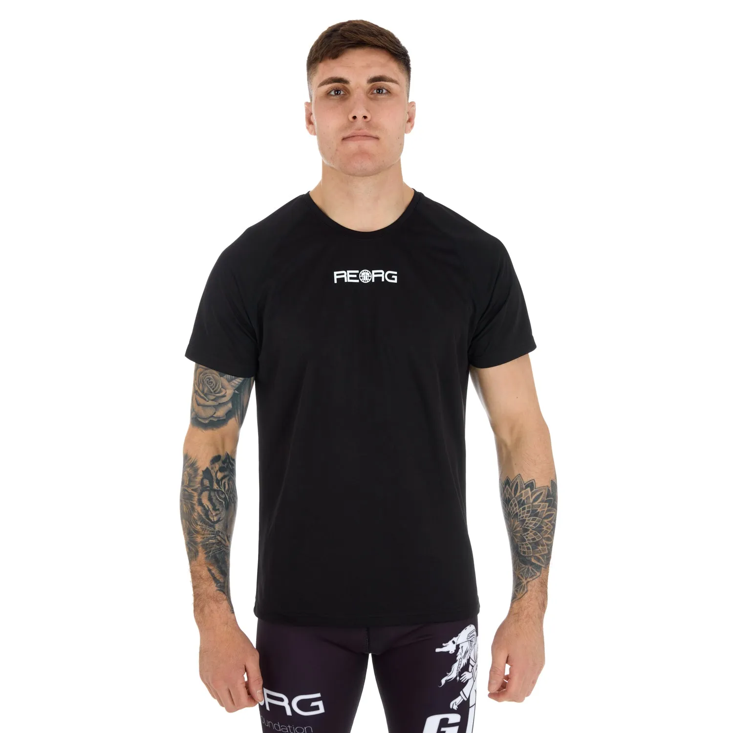 Tatami REORG T-Shirt Dry Fit Nera Traspirante