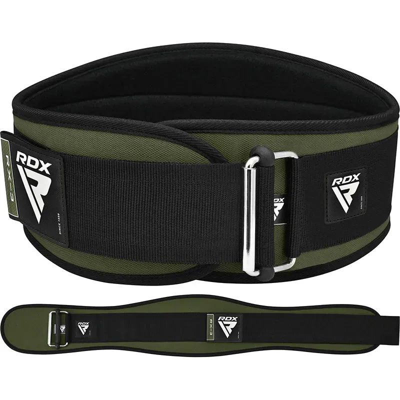RDX X3 6 pollici cintura palestra sollevamento pesi EVA