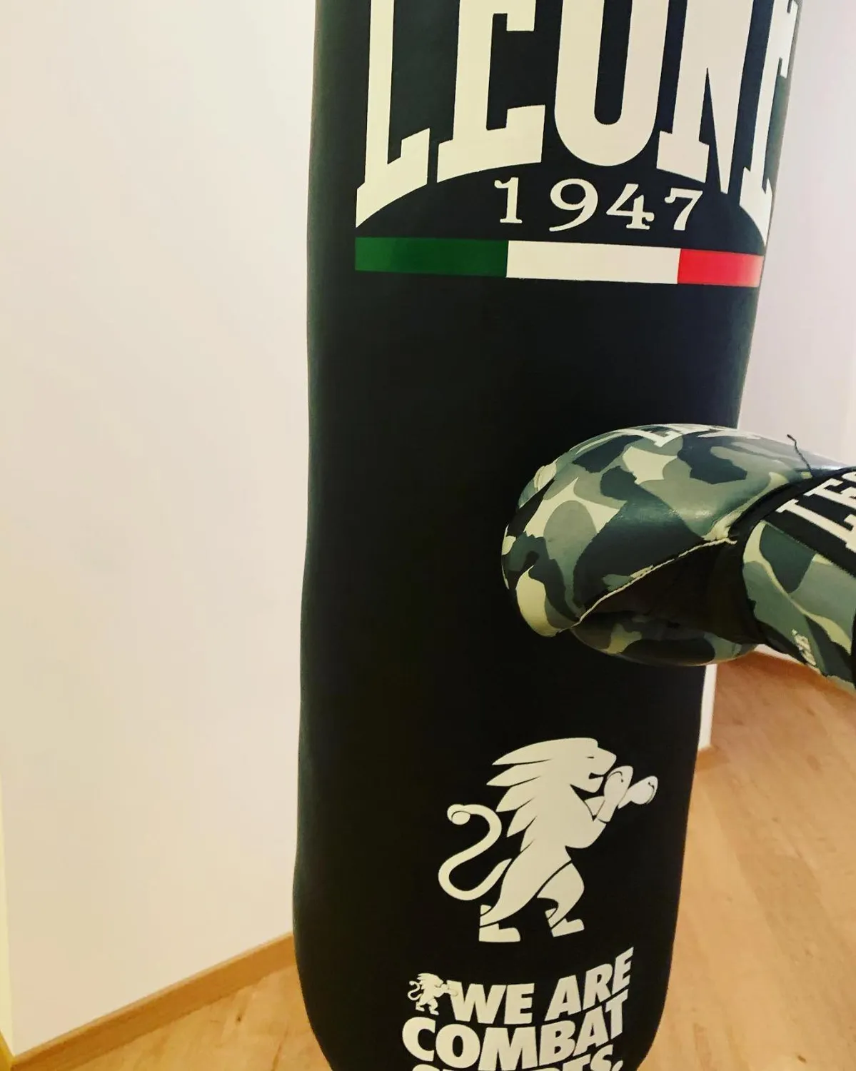 Leone 1947 AT840 sacco boxe allenamento Rosso 20 kg