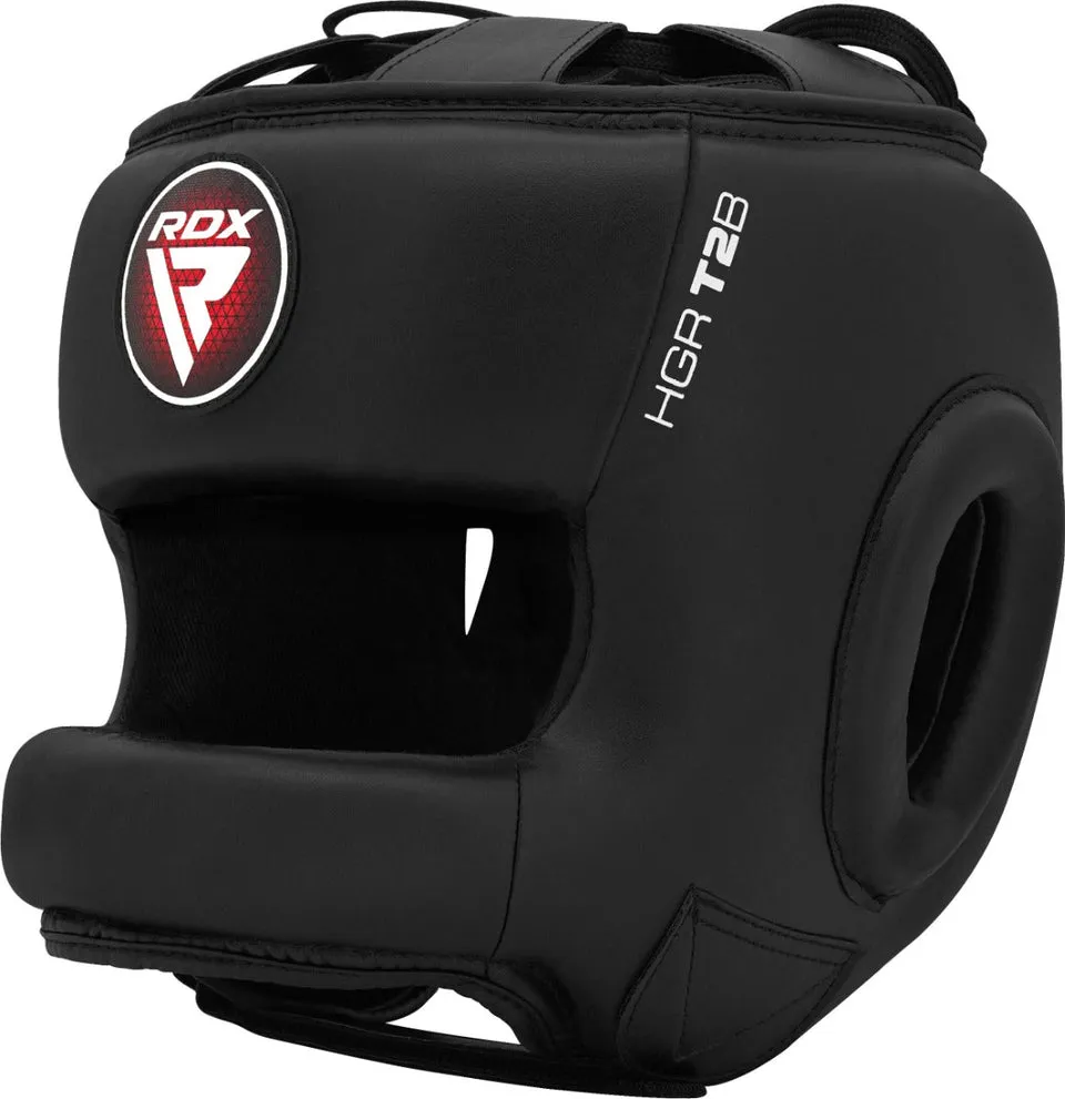 RDX T2 Casco Boxe con Barra Naso Gel Antiurto