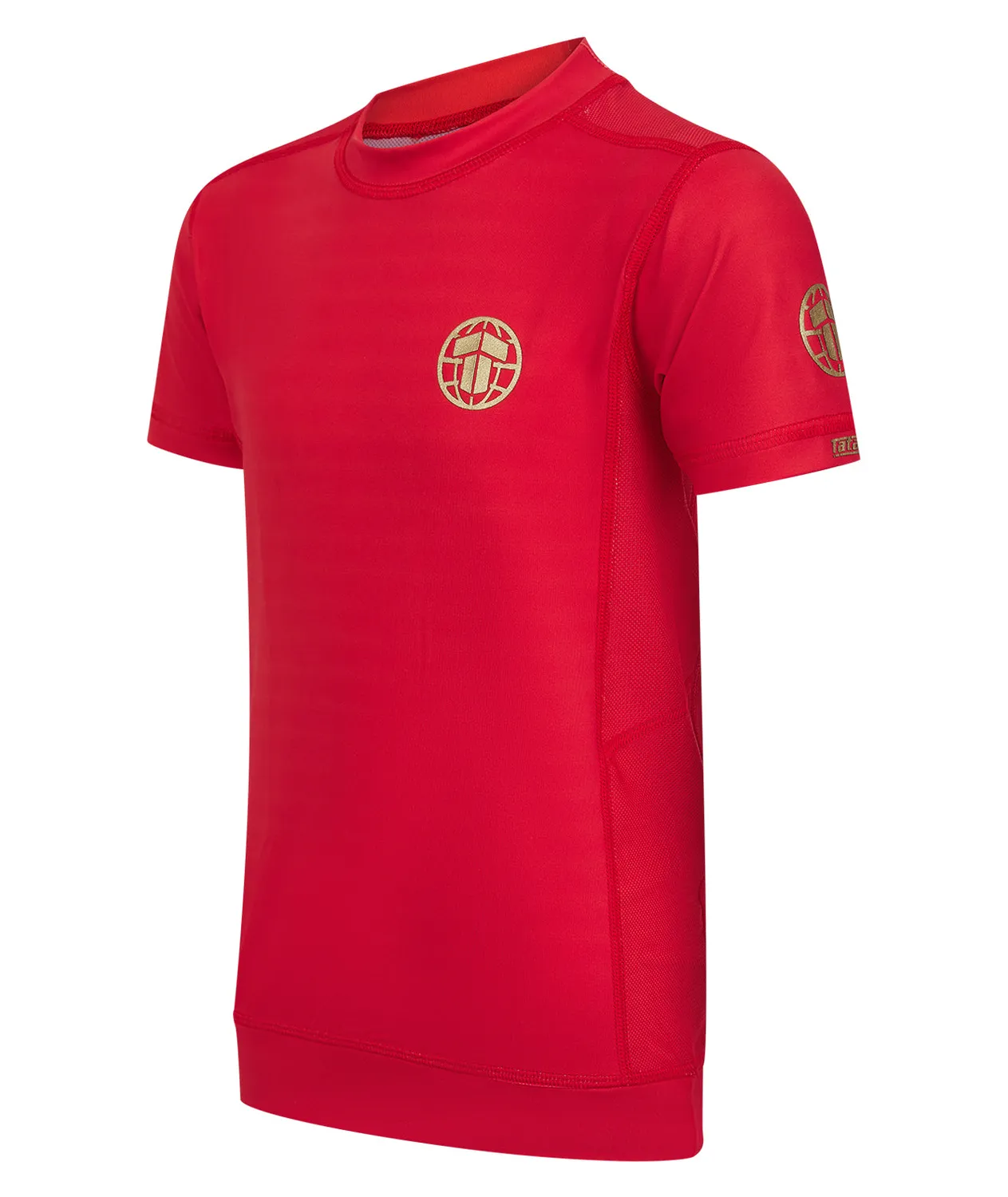 Tatami Pro rash guard bimbi rossa maniche corte
