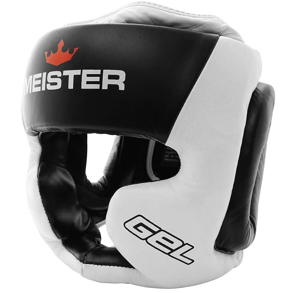 Meister Gel Fullface casco integrale nero S/M pelle