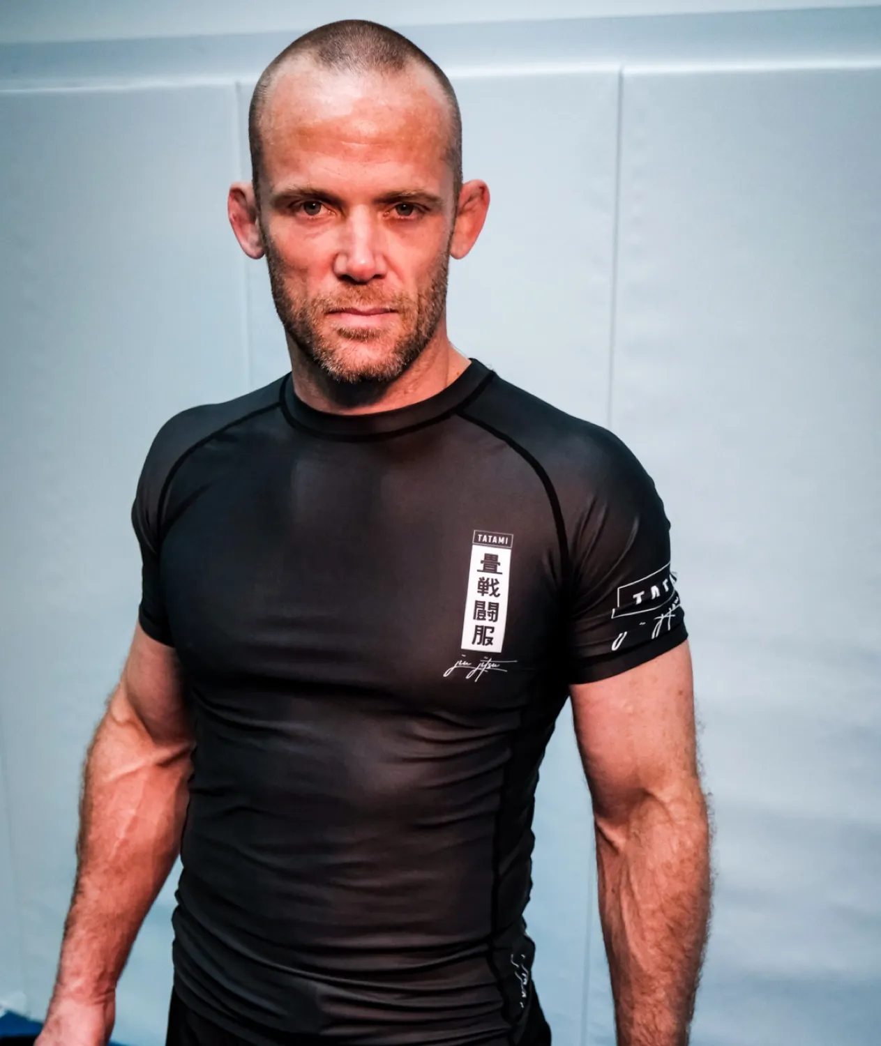 Tatami Fightwear Kanagawa rash guard nera manica corta