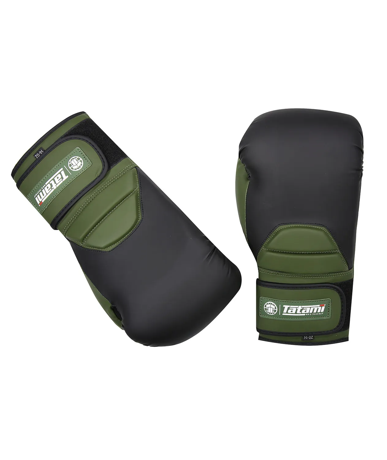 Tatami Strike Guanti boxe kaki pelle PU 14oz